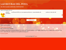 Tablet Screenshot of lasricurasdelpewa2.blogspot.com