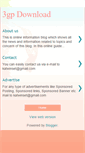 Mobile Screenshot of 3gpdownloadkuu.blogspot.com