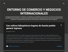 Tablet Screenshot of actualizaciondecomercioexterior.blogspot.com