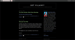 Desktop Screenshot of gotvillainy.blogspot.com