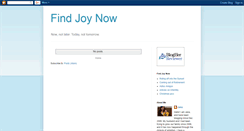 Desktop Screenshot of findjoynowreviews.blogspot.com
