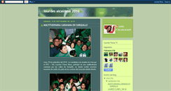 Desktop Screenshot of lourdesalcaldesa2010.blogspot.com