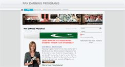 Desktop Screenshot of pakearningpro.blogspot.com