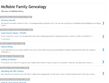 Tablet Screenshot of mcrobiegenealogy.blogspot.com