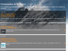 Tablet Screenshot of ciudadanosdelatierra.blogspot.com