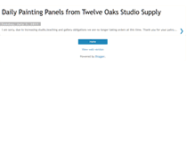 Tablet Screenshot of dailypaintingpanels.blogspot.com