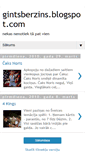 Mobile Screenshot of gintsberzins.blogspot.com