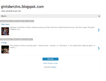 Tablet Screenshot of gintsberzins.blogspot.com