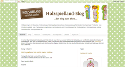 Desktop Screenshot of holzspielland.blogspot.com