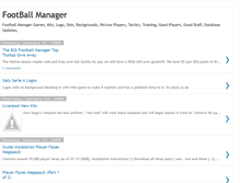 Tablet Screenshot of filefootballmanager.blogspot.com