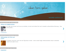 Tablet Screenshot of idee-und-form.blogspot.com
