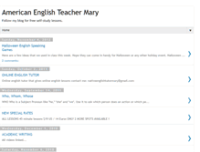 Tablet Screenshot of englishteacherblog2.blogspot.com