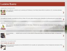 Tablet Screenshot of luciene-bueno.blogspot.com