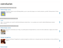 Tablet Screenshot of coevolucion6.blogspot.com