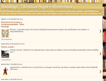 Tablet Screenshot of mandingoliteratura.blogspot.com