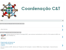Tablet Screenshot of coordenacaodct.blogspot.com