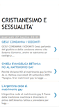 Mobile Screenshot of cristianesimoesessualita.blogspot.com