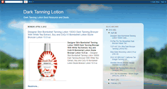 Desktop Screenshot of darktanninglotion.blogspot.com