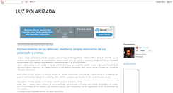 Desktop Screenshot of luz-polarizada.blogspot.com