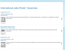 Tablet Screenshot of internationaljobsvacancies.blogspot.com