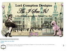 Tablet Screenshot of loricomptondesigns.blogspot.com