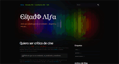 Desktop Screenshot of estadoalfa.blogspot.com