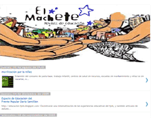 Tablet Screenshot of elmachete-fpds.blogspot.com