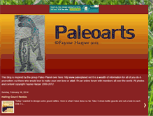Tablet Screenshot of paleoarts.blogspot.com