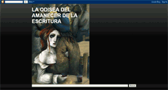 Desktop Screenshot of laodiseadelamanecerdelaescritura.blogspot.com