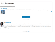 Tablet Screenshot of jazzresidencesmakati.blogspot.com