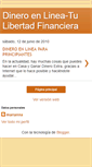 Mobile Screenshot of dineroenlinea-tulibertadfinanciera.blogspot.com