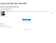 Tablet Screenshot of lancesdavidaonetreehill.blogspot.com