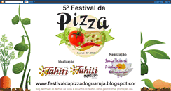 Desktop Screenshot of festivaldapizzadoguaruja.blogspot.com