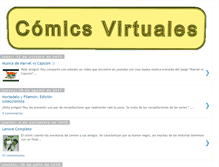 Tablet Screenshot of comicsvirtuales.blogspot.com