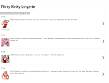 Tablet Screenshot of flirtykinkylingerie.blogspot.com
