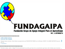 Tablet Screenshot of fundagaipa.blogspot.com