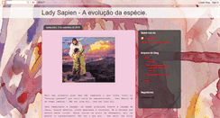 Desktop Screenshot of ladysapien.blogspot.com