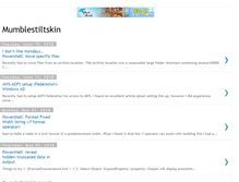 Tablet Screenshot of mumblestiltskin.blogspot.com