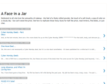 Tablet Screenshot of afaceinajar.blogspot.com