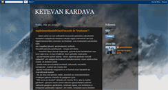 Desktop Screenshot of ketevankardava.blogspot.com