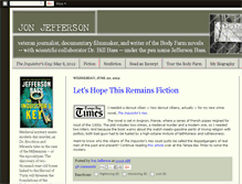 Tablet Screenshot of jonjeffersonauthor.blogspot.com