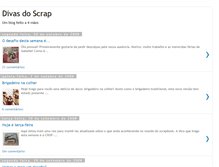Tablet Screenshot of divasdoscrap.blogspot.com