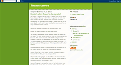 Desktop Screenshot of financecamera.blogspot.com