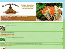 Tablet Screenshot of lacazuelademama.blogspot.com