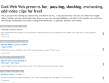 Tablet Screenshot of coolwebvids.blogspot.com
