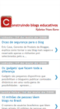 Mobile Screenshot of construindoblogseducativos.blogspot.com