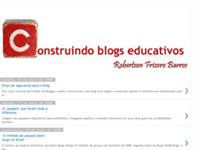 Tablet Screenshot of construindoblogseducativos.blogspot.com