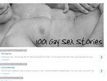 Tablet Screenshot of 1001gaysexstories.blogspot.com