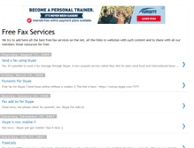 Tablet Screenshot of freefax.blogspot.com