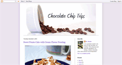 Desktop Screenshot of chocolatechiptrips.blogspot.com